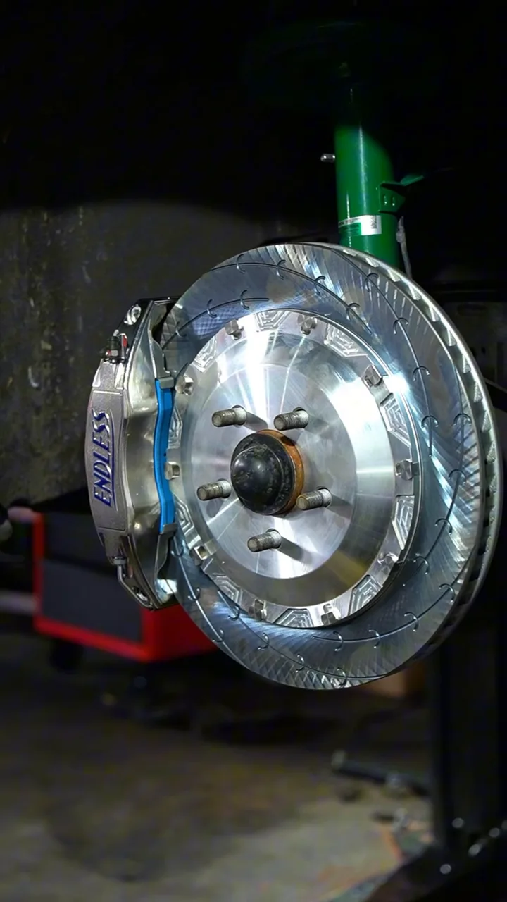 Ford Mustang GT: Endless big brake kit, a still from BVT Tuning's film of the job
